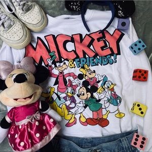 Mickey & Friends Crew Neck